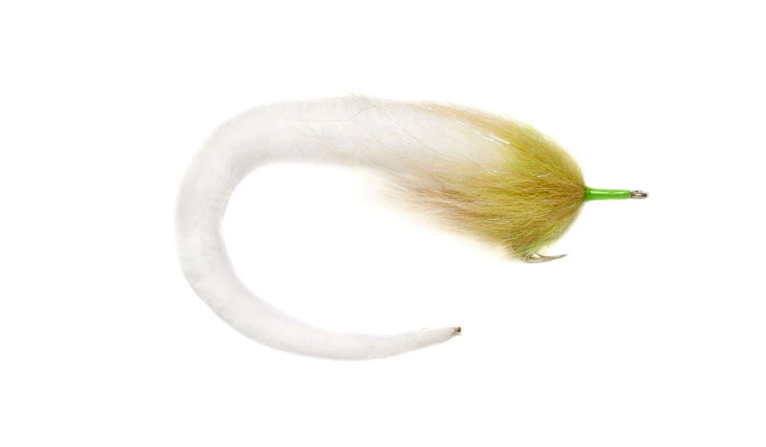 Mangum's Dragon Tail White 1/0 - By Fulling Mill